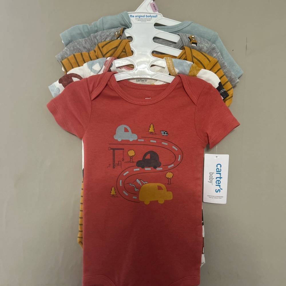 Carter's Baby Set - Coral and Mint